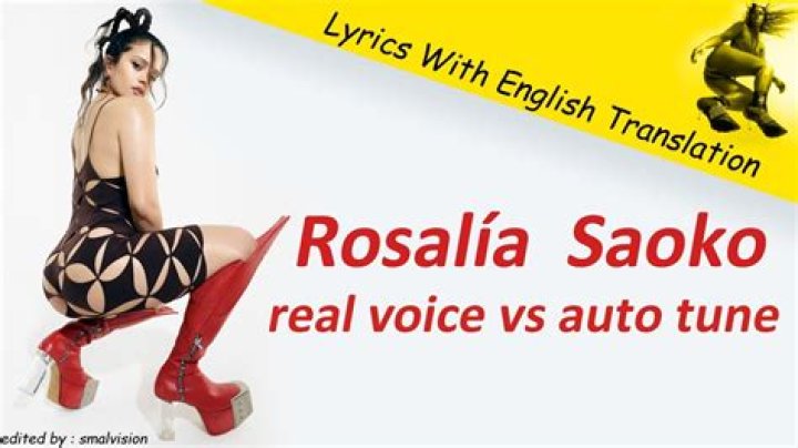 ROSALÍA SAOKO Lyrics English Translation
