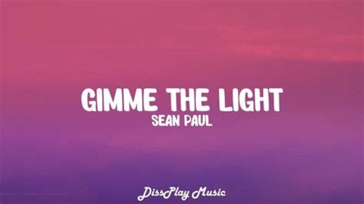 Sean Paul Gimme the Light Lyrics