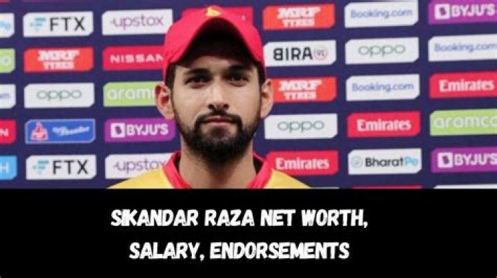 Sikandar Raza Net Worth: Details About Him, Career, Home, Age, Income