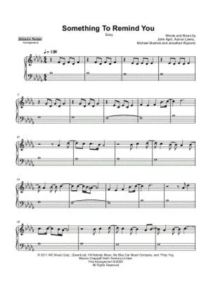 Something to Remind You Lyrics Meaning