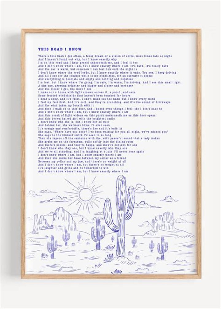 Songs with figurative language by zach bryan this road i know lyrics