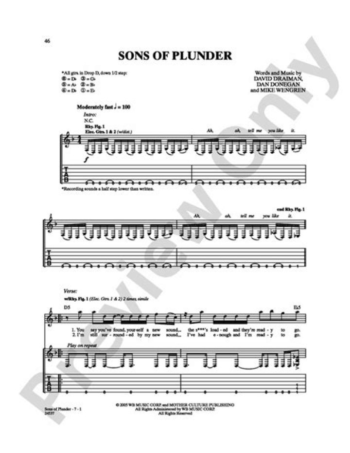 Sons Of Plunder Lyrics Meaning