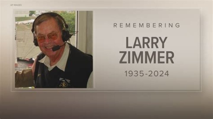 Sorrowful Loss! Larry Zimmer Obituary News: Voice of Colorado Football and Basketball, Passes Away at 88, Remembering Larry Zimmer