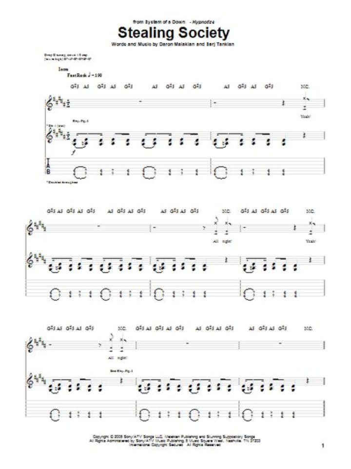 System of a Down - Stealing Society Lyrics Meaning