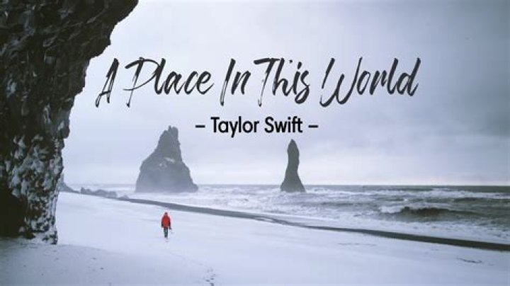 Taylor Swift - A Place In This World Lyrics Meaning