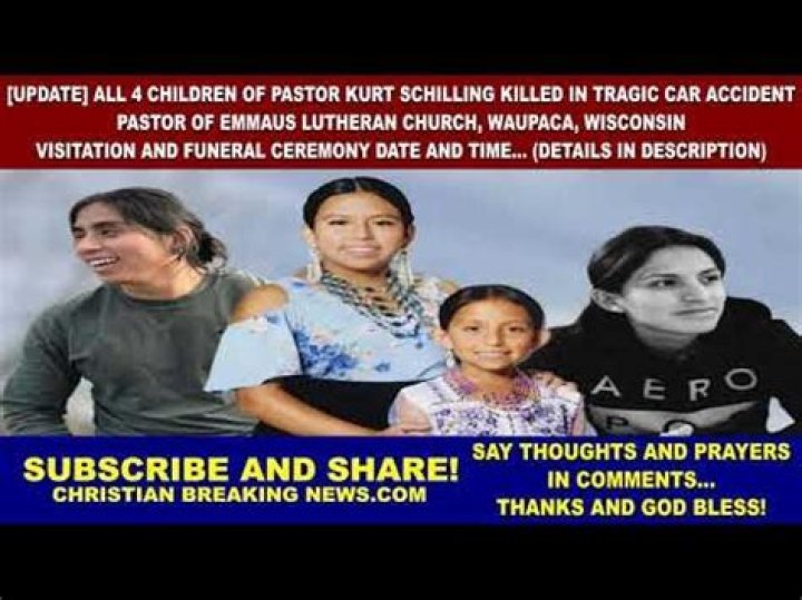 [Terrifying] Pastor Kurt Schilling’s Children Accident; Daniel, Fabian, Lilian, And Daniela, Passes Away After A Deadly Car Accident