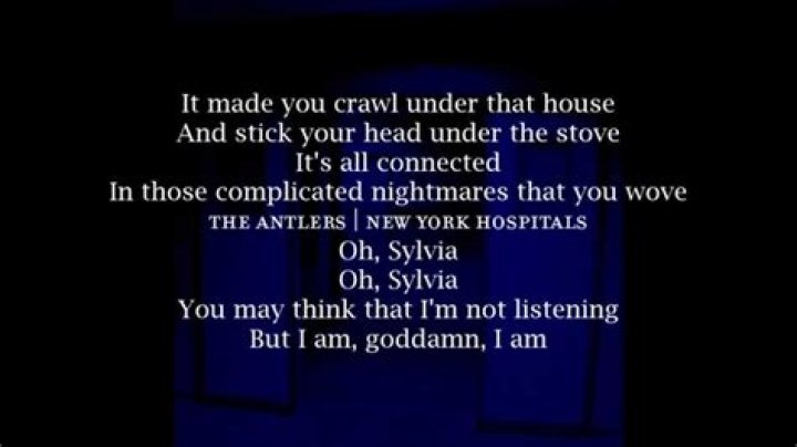 The Antlers - Sylvia Lyrics Meaning