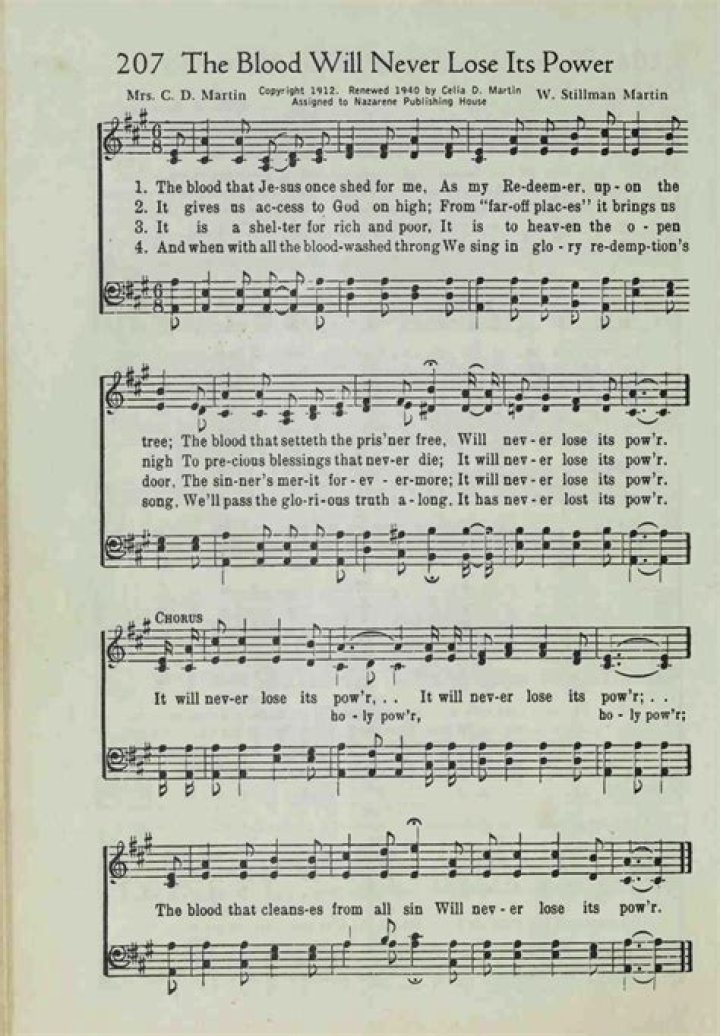 The blood that jesus shared for me lyrics