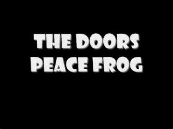 The Doors Peace Frog Lyrics