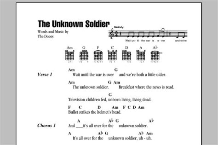 The Doors - The Unknown Soldier Lyrics Meaning