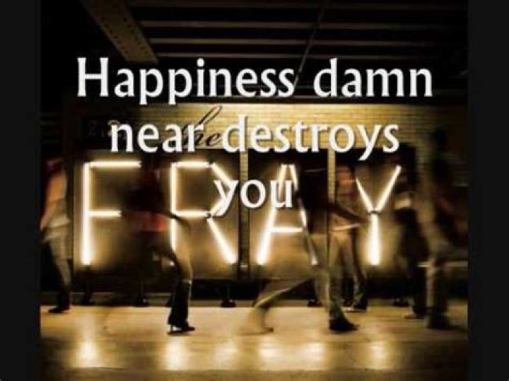 The Fray - Happiness Lyrics Meaning