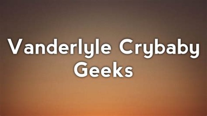 The National - Vanderlyle Crybaby Geeks Lyrics Meaning