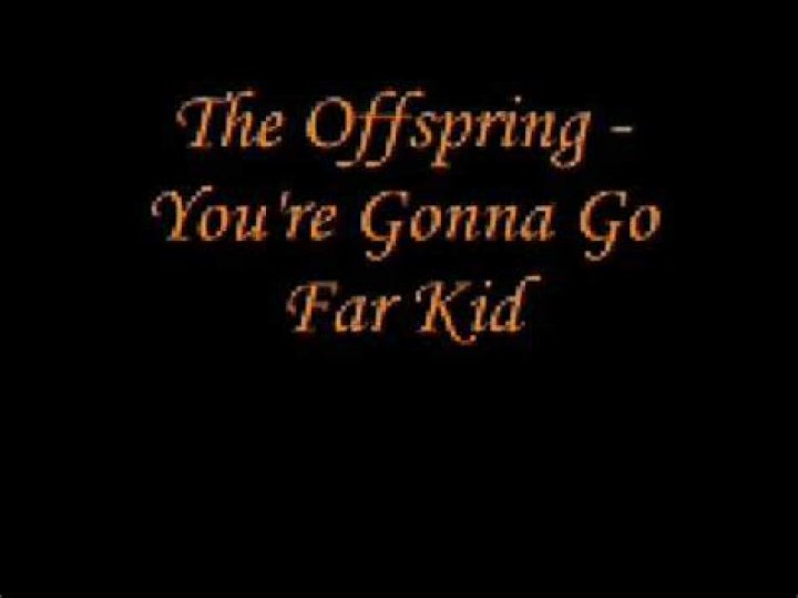 The Offspring - Gonna Go Far Kid Lyrics Meaning