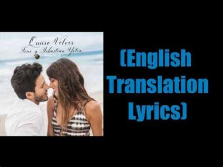 TINI Quiero Volver Lyrics English Translation