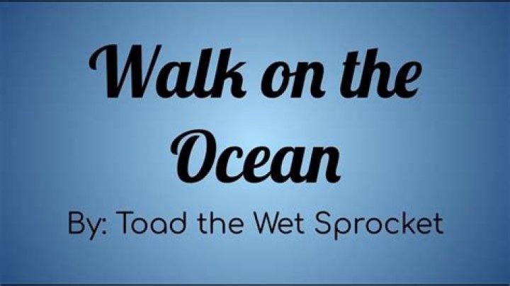 Toad the Wet Sprocket - Walk On The Ocean Lyrics Meaning