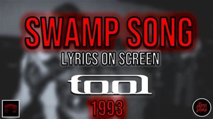 Tool - Swamp Song Lyrics Meaning