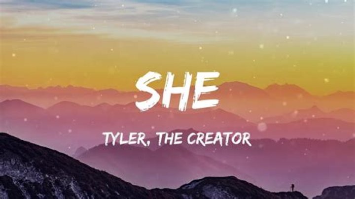 Tyler the Creator - She Lyrics Meaning