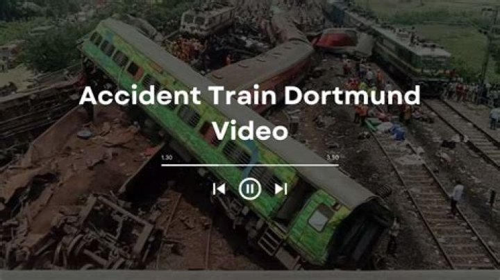 [update] Dortmund Train Accident: Tragic Loss of Train Driver Caught on Viral Video Shakes Community
