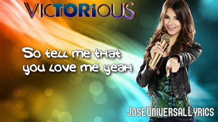 Victoria Justice - Tell Me That You Love Me Lyrics Meaning