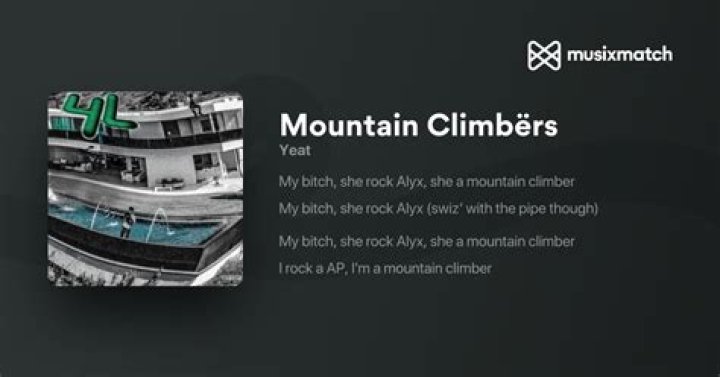 Yeat Mountain Climbërs Lyrics