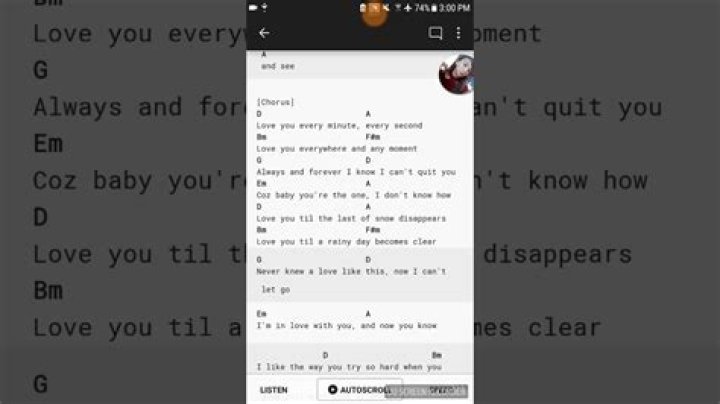 You know i like you lyrics