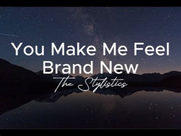 You make me feel brand new god blessed me with you lyrics