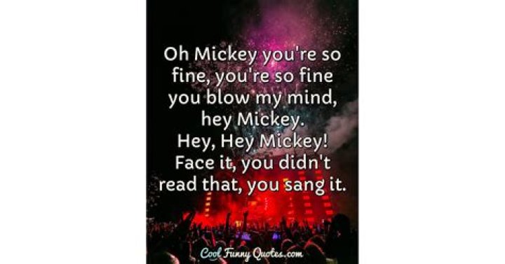 You’re so fine you ricky your so fineblow my mind lyrics