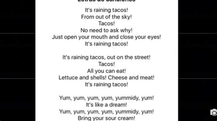 Z taco taco tacos lyrics